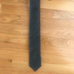 Polifroni Milano Necktie Black with White Check